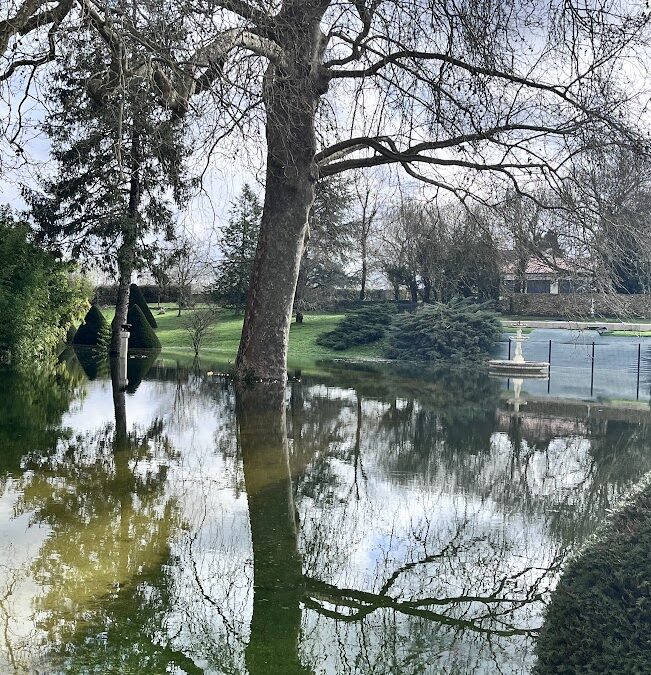 Les pieds dans l’eau à Port d’Envaux